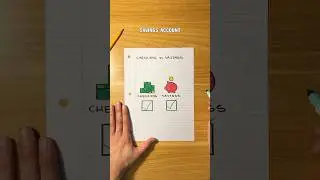 Checking vs. Savings Account