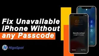 iPhone stuck in Unavailable or Security Lockout screen? | Two Ways to Fix Without any Passcode.