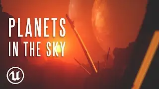 Unreal Engine5 guide Easy planet in the sky