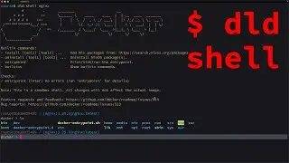 dld shell - Docker Labs Debug Extension