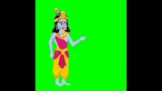 krishna green screen video । lord Krishna green screen #animation #shorts #cartoon
