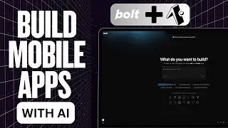 Build a Mobile App (Android and iOS) with AI! (Bolt + Expo + React Native)