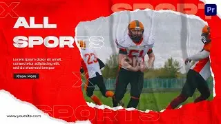 Sports Intro Template Premier Pro Template