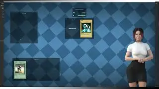 [DevLog] Custom Click to Continue button and UDD battle cards (Ren'Py)