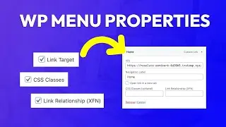 How to Add Link Target, CSS Classes and Link Relationships to WordPress Menu