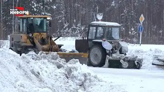 Устраняют колейность на дорогах