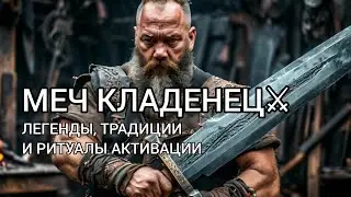 МЕЧ КЛАДЕНЕЦ⚔️ ЛЕГЕНДЫ, ТРАДИЦИИ И РИТУАЛЫ АКТИВАЦИИ🌟