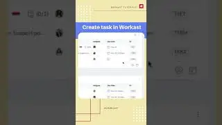 How to create a task in Workast task management app 