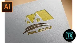 How to make Real estate Logo 1