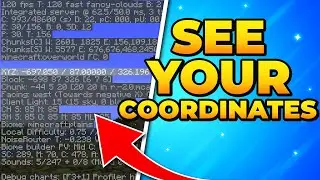 How to Show Coordinates in Minecraft - Java & Bedrock