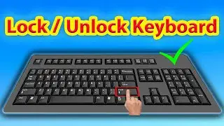 How to lock & unlock keyboard on Windows | Enable & disable keyboard