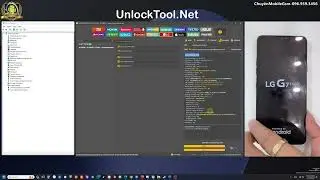 LG G7 ThinQ - G710EM - G710PM - G710 Bypass Frp - Factory Reset One Click By UnlockTool 25.12.2023