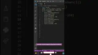 Python turtle coding video396-#shorts #youtubeshorts #viral#trending #youtube#shortvideo#td#ytshorts