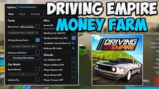 [NEW] Driving Empire Script | Drive Farm | Race Farm | Delivery Farm | And More | PASTEBIN