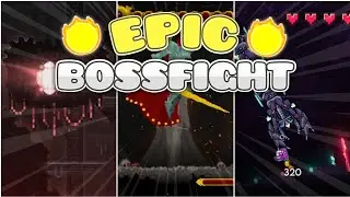 Top 5 Epic Bossfight level in GD Platformer Mode || Geometry Dash 2.2