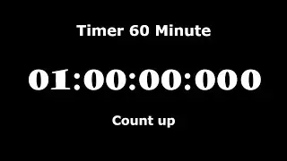 1 hour count up timer | 60 min count up timer | countup timer 60 minute  | 1 hours count up timer