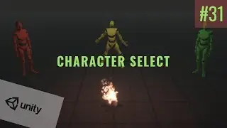 #31 Diablo 2 Character Select (Part1) - Unity Tutorial