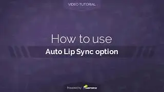 Auto Lip-Sync in character animation | Video Tutorial