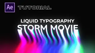 Liquid warp typography in After Effects [Tutorial]