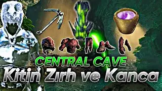 Volkan Mağarası - Central Cave | Kitin Zırh ve Kanca - Ark Mobile