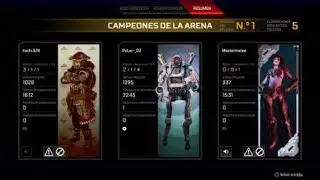 Aquí podemos ver la mejor jugada de apex legends C: