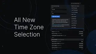 New in Grafana 7.1: Time zone selection