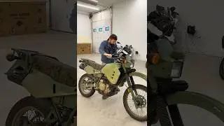 Starting the Diesel KLR 