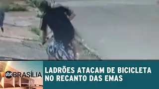 Ladrões atacam de bicicleta no Recanto das Emas | SBT Brasília 25/03/2019