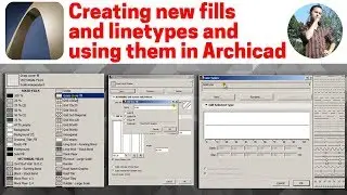 Archicad - Creating New Fill Patterns and Linetypes