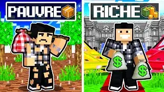 PAUVRE à RICHE dans Minecraft