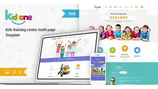 Kidzone - Primary School For Children PSD | Themeforest Website Templates and Themes