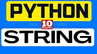 10. Python Tutorial - String Introduction in Python | Python Programming Full Course 2022 | APIPOTHI