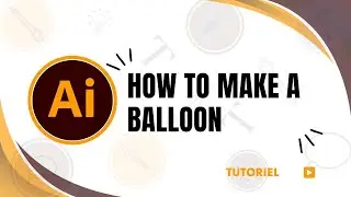 How to make a balloon in Illustrator