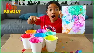 DIY Blowing Bubble Art and more fun activities for kids!