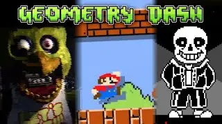 Игры Сделанные в Geometry Dash!