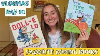 TOP CODING BOOKS for Elementary Students | Computer Science & Programming Books | Vlogmas Day 10