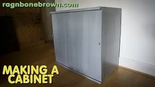 Making a cabinet with sliding doors