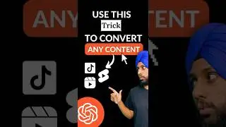 Use this trick to convert any content to video 