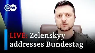 Watch live: Zelenskyy addresses German Bundestag | DW News