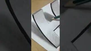 Drawing 3D Letter H