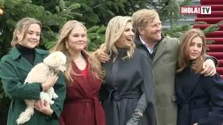La familia real de Holanda protagonizó un espectacular posado navideño | ¡HOLA! TV