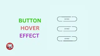 Viral Button Hover Effect Tutorial! [2024]