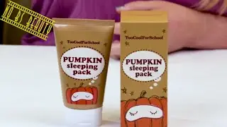 Too Cool For School Pumpkin Sleeping Pack Overnight Mask Review