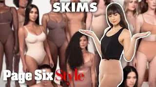 We tried Kim Kardashian's SKIMS shapewear | Style Trial | Page Six Style