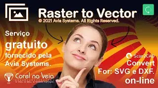 FREE Raster to Vector Convert For SVG e DXF