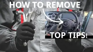 How to remove the Air Bag from a Renault Scenic years from 2005 to 2009 may work with other years