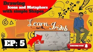 Learn with Tridib - Drawing Icons and Metaphors with Simple shapes