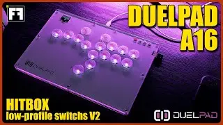 DuelPad A16 Hitbox Fighting controller Review and Test