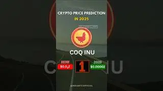 Crypto Price Prediction In 2025...???#crypto #cryptotrading #pepe #coqinu #bonk #indianbtc #bitcoin