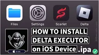 How To Install Delta Executor iOS (.ipa file) Using Scarlet App | Delta Executor iOS Latest Version